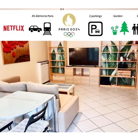 Appartement Calme Avec Jardin Proche De Paris Evry-Gregy-sur-Yerre Εξωτερικό φωτογραφία